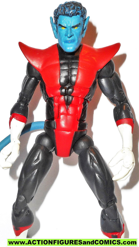 Marvel Hasbro Legends Series 6 Collectible Action Figure Nightcrawler Toy ( X-Men/X-Force Collection) – with Wendigo Build-A-Figure Part