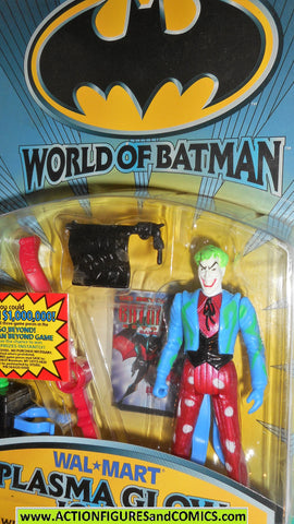 BATMAN world of PLASMA GLOW JOKER 1999 walmart hasbro moc 000