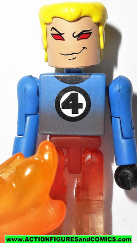 minimates HUMAN TORCH fantastic four 4 marvel universe art asylum