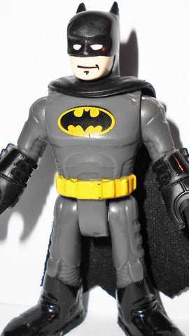 DC imaginext BATMAN grey black fisher price justice league super friends 2