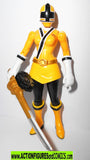 Power Rangers YELLOW RANGER Samurai 4 inch 2010 bandai fig