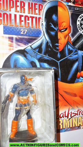 DC Eaglemoss chess DEATHSTROKE 27 new teen titans 1/21 scale dc universe