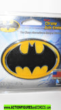 Batman CHROME AUTO EMBLEM Dc comics yellow oval dc universe moc