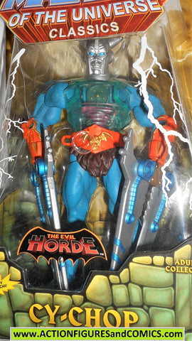 Masters of the Universe CY-CHOP Classics he-man motu action figure moc