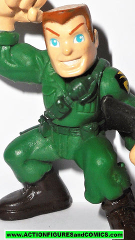 gi joe combat heroes DUKE green suit 1984 classic style pvc