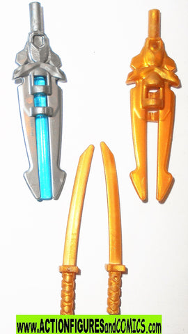 Power Rangers WEAPONS Accessories set for 4 inch Mighty Morphin bandai