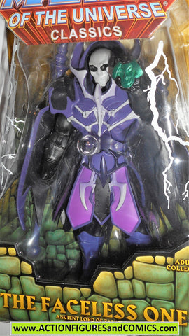Masters of the Universe FACELESS ONE Classics he-man motu action figures moc