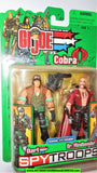 gi joe DART vs DR MINDBENDER gijoe 2003 spytroops action figures moc