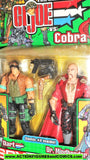 gi joe DART vs DR MINDBENDER gijoe 2003 spytroops action figures moc