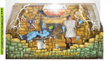 Masters of the Universe MO-LARR vs SKELETOR sdcc he-man motu action figures mib moc mip