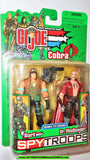 gi joe DART vs DR MINDBENDER gijoe 2003 spytroops action figures moc