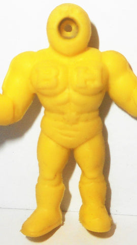 Kinnikuman Kinkeshi m.u.s.c.l.e BLACK HOLE 103 YELLOW Japan muscle vintage