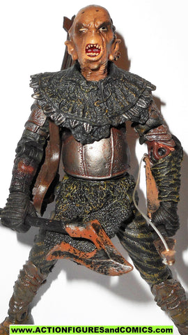 Lord of the Rings ORC WARRIOR toy biz complete lotr hobbit