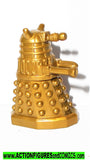 doctor who Titans DALEK GOLD 1.5 inch miniature action figures