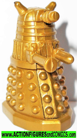 doctor who Titans DALEK GOLD 1.5 inch miniature action figures