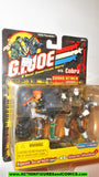 gi joe AGENT SCARLETT vs STORM SHADOW 2002 action figures moc mip mib