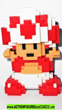 World of Nintendo TOAD 8 Bit 2.5 inch 2015 jakks pacific