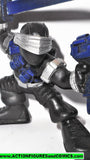 Gi joe combat heroes SNAKE EYES Classic style blue pvc action figure