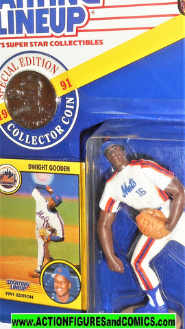 Starting Lineup DWIGHT GOODEN 1991 COIN NY new york Mets baseball moc