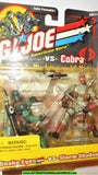 gi joe SNAKE EYES vs STORM SHADOW 2002 Repaint series moc