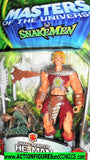 masters of the universe HE-MAN Snake hunter Snakemen 2002 moc