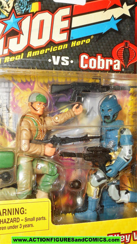 gi joe BIG BEN vs Cobra ALLEY VIPER 2002 cobra gijoe v3 v5 figure moc
