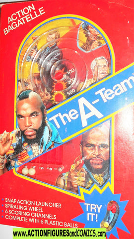 A-Team ACTION BAGATELLE vintage 1983 Mr T pinball mib moc