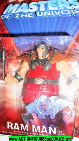masters of the universe RAM MAN 2002 Gold bronze armor he-man moc
