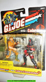 gi joe DUKE vs COBRA COMMANDER 2002 repaints v8 v12 action figures moc