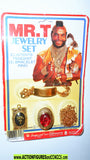 A-Team B A BARACUS MR T 1983 Jewelry set pendant vintage #1 moc