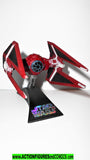 star wars titnaium TIE FIGHTER Royal Guard INTERCEPTOR 2006 red