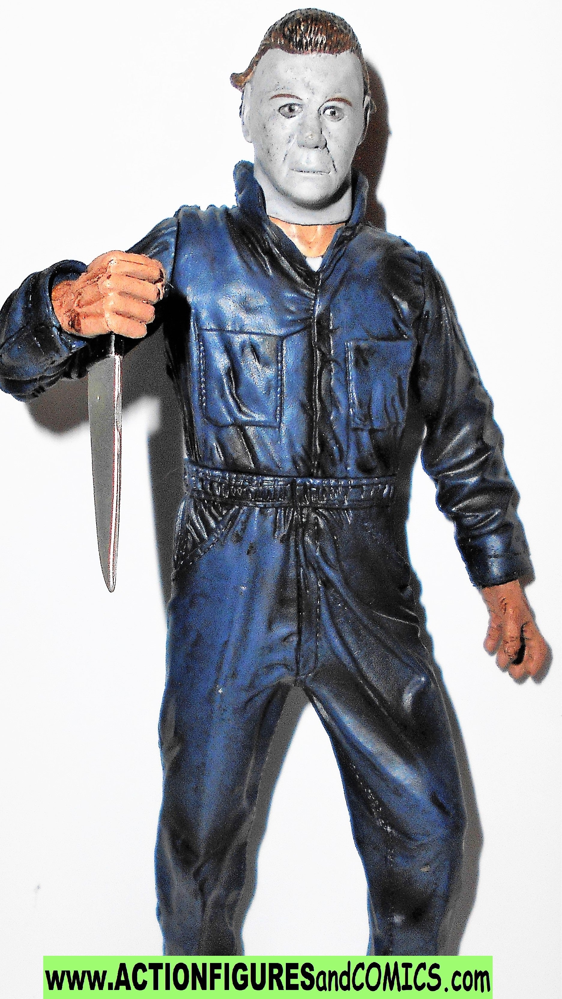 Michael Myers Figure &Poster Halloween Movie Maniacs Series