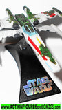 star wars titanium X-WING starfighter DAGOBAH green algea  2006