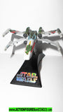 star wars titanium X-WING starfighter DAGOBAH green algea  2006