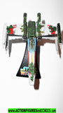 star wars titanium X-WING starfighter DAGOBAH green algea  2006