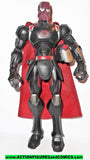 Gi joe COBRA COMMANDER sigma 6 six 8 inch BATTLEFIELD BLACK SUIT