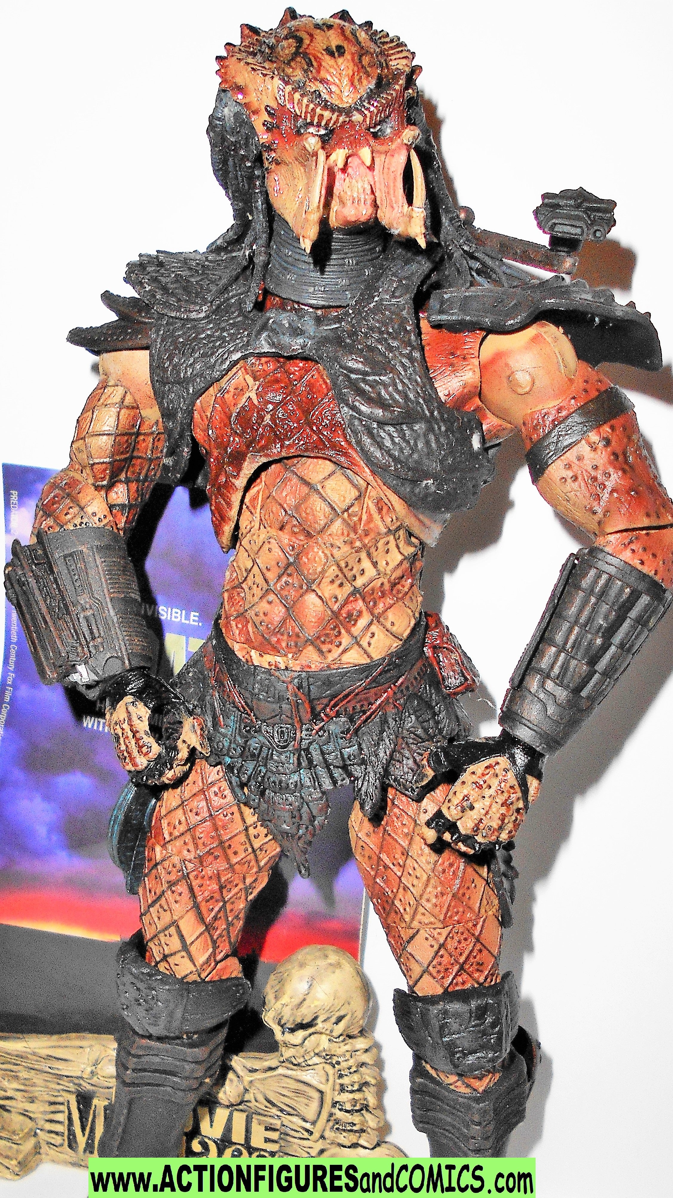 The Hunter Action Figure Predator 2 Movie Maniacs 6 New