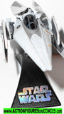star wars titanium V-WING Starfighter 2006 complete