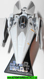star wars titanium V-WING Starfighter 2006 complete
