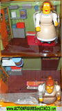 simpsons SCHOOL CAFETERIA & Lunchlady DORIS playset 2002 wos