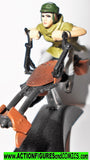 star wars titnaium SPEEDER BIKE with PRINCESS LEIA 2006 complete