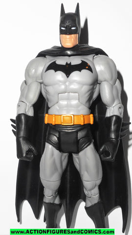 dc universe classics BATMAN walmart 75th Toys R Us black logo grey suit