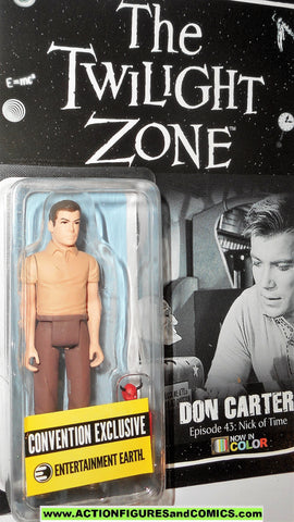 Twilight Zone DON CARTER color VARIANT only 672 William shatner captain kirk moc