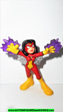 Marvel Super Hero Squad SPIDER-WOMAN 2009 series spider-man