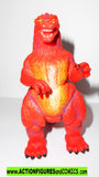 GODZILLA trendmasters GODZILLA 4 inch Burning VARIANT action figure 1994