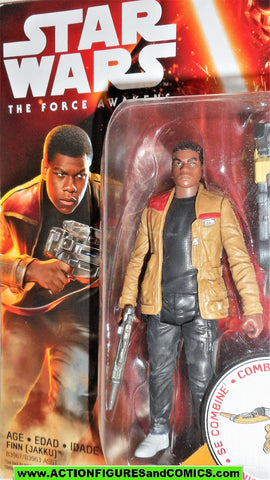 star wars action figures FINN jakku force awakens 2015 moc