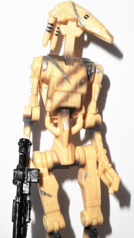 star wars action figures BATTLE DROID sliced 1999 episode I
