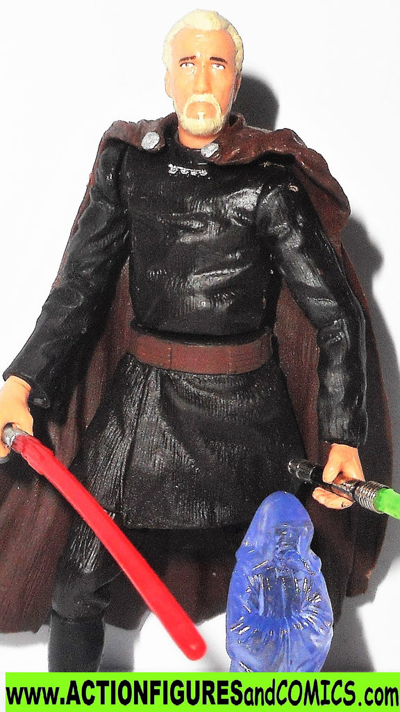 Star Wars Saga #27 Count Dooku Dark Lord Complete Action Figure Hasbro