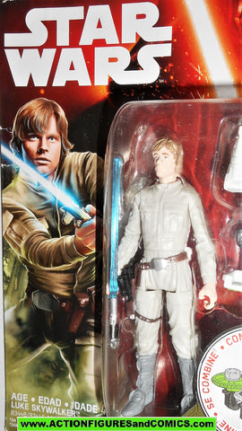star wars action figures LUKE SKYWALKER bespin force awakens 2015 moc