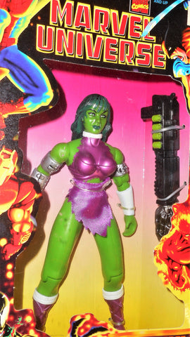 marvel universe toy biz SHE-HULK 10 inch kaybee KB toys 1998 mib moc